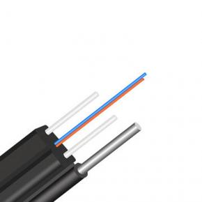 GJYXCH Fttp Fiber And Electric Hybrid Fiber Optical 2c drop cable sc to sc 1-24 Core Single Mode Fiber Optic Cable