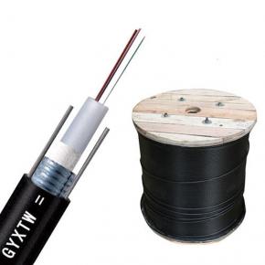 GYXTW uni-loose tube steel tape armored 24 core single mode fiber optic cable