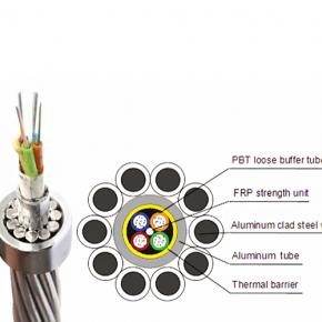 Overhead Power Ground Wire (OPGW) FIBER CABLE