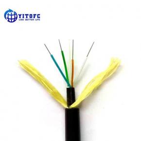 Outdoor Self Supporting  Communications Single Mode Multimode Adss Fiber Optic Cable