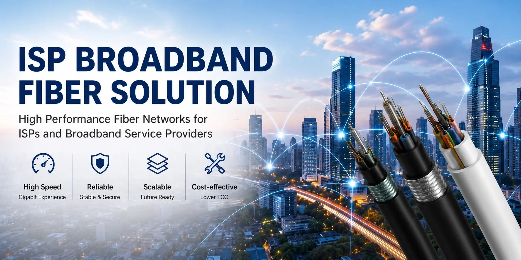 ISP fiber access network deployment