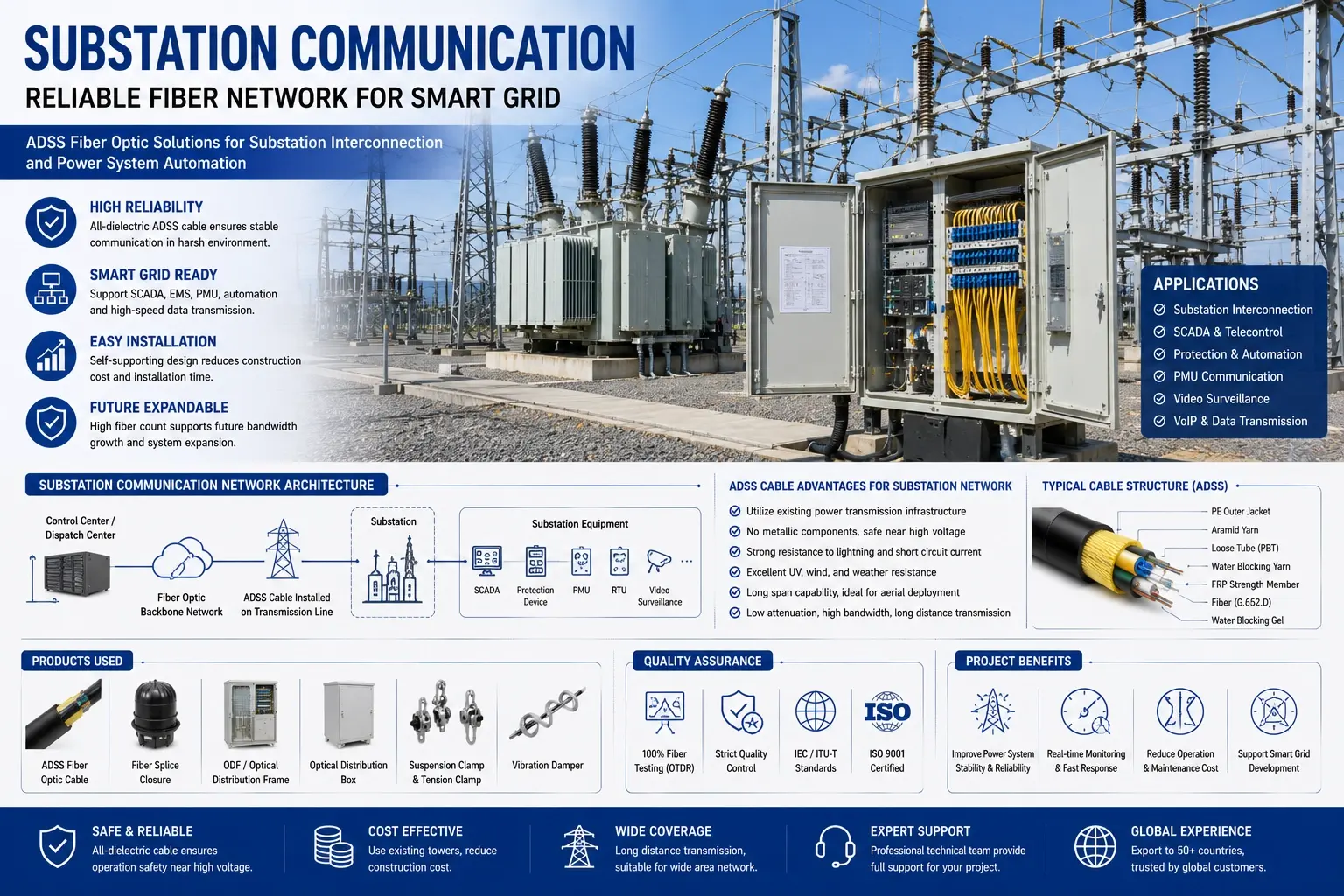 Fiber distribution node for enterprise campus network